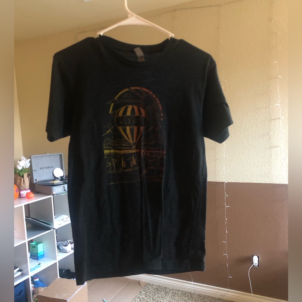“wild west” got this shirt after the hot air balloon ride in Steamboat, CO.